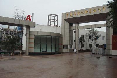 华强化肥公司大门装饰工程
